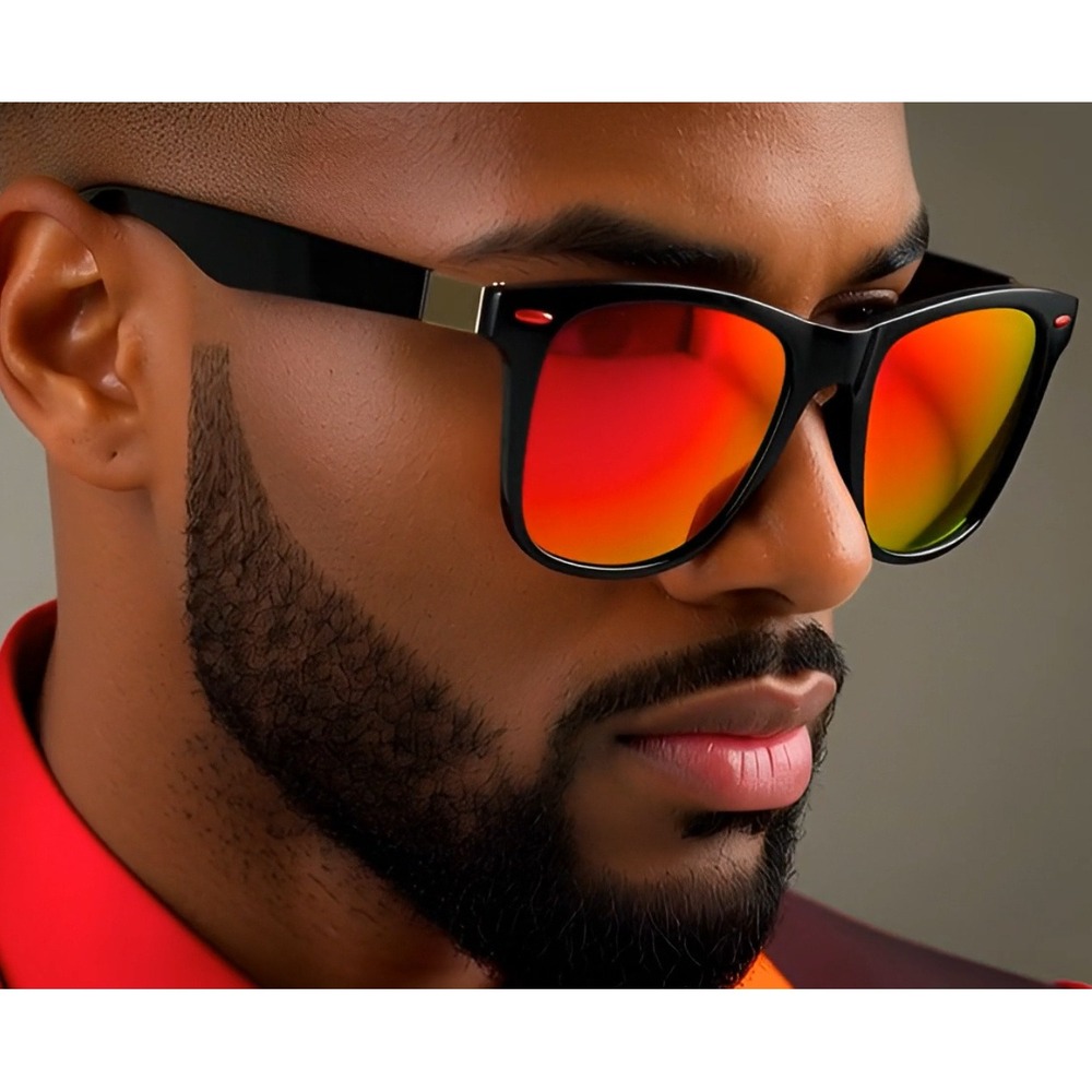Men's‎ Sunglasses Polarized Driving Fishing UV Protection Orange Lens Lentes New